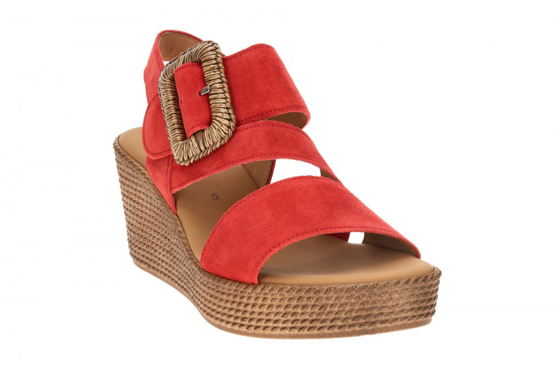 Gabor Wedges Keil Sandale rot chilli 84.771.15