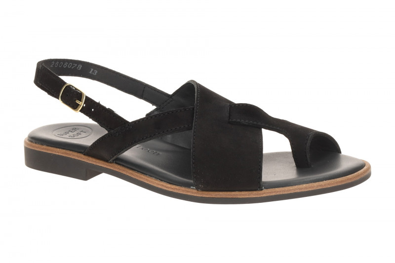 Paul Green Zehentrenner Sandalen schwarz 6216