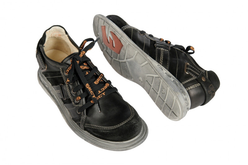 Eject Sandwich Schuhe schwarz