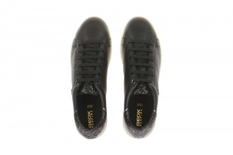 Geox Jaysen Schuhe schwarz Glitter D621BA