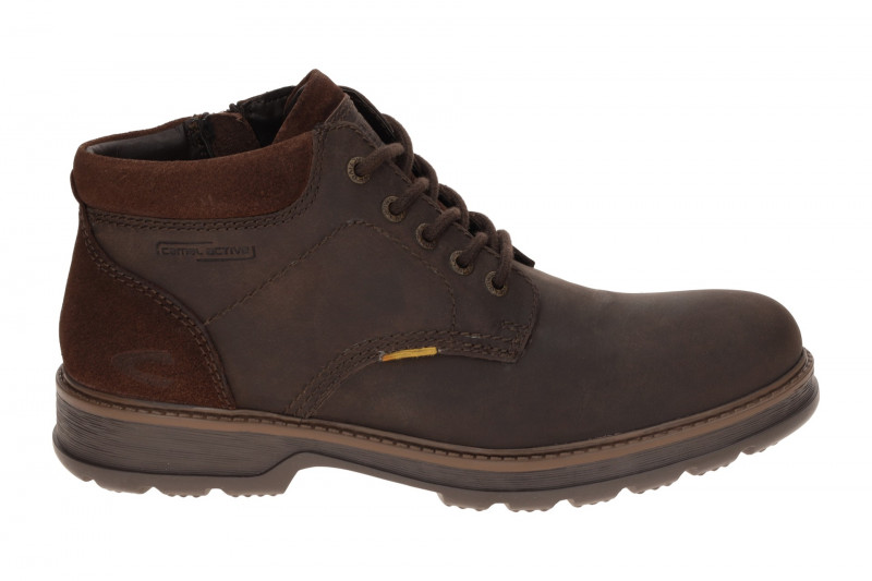 camel active Resist Stiefelette Mid Boots braun coffee Warmfutter