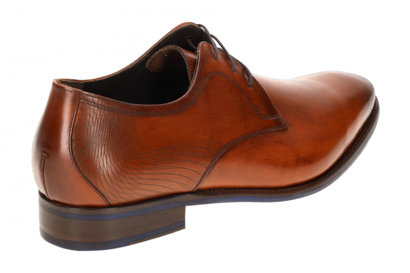Floris van Bommel De Stapper Schuhe braun cognac classic 30291