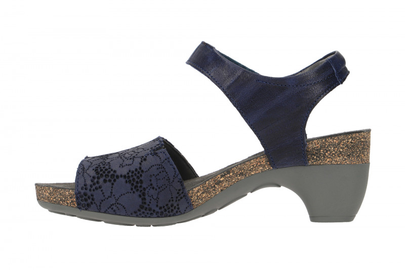 Think Traudi Sandale blau Laser