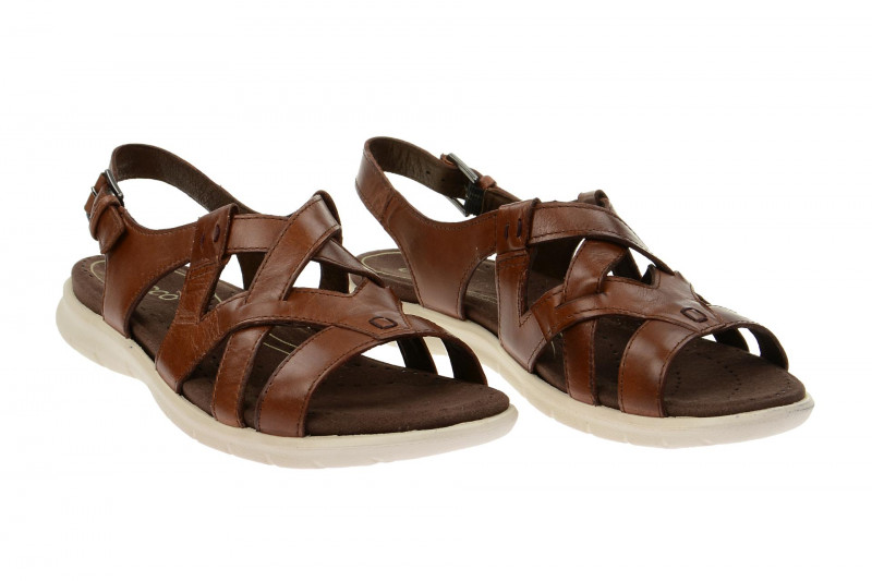 Ecco Babett Sandal mahogany 21408301195