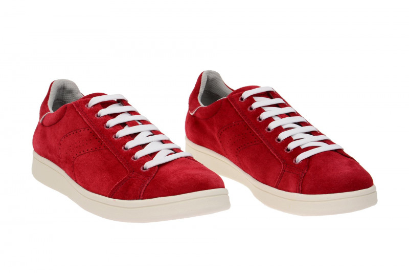 Geox Warrens Schuhe rot weiß U620LB