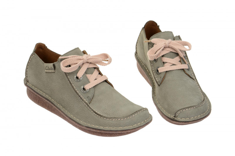 Clarks Funny Dream Schuhe grau Nubuck