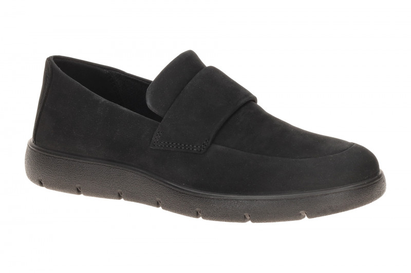 Ecco Bella 2 Slipper Schuhe schwarz Nubuck 239353