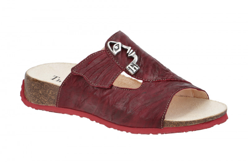 Think Mizzi Pantolette rot rosso