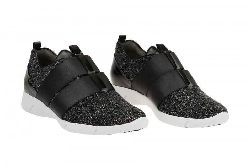 Högl Sneaker grau schwarz Glitter 4328