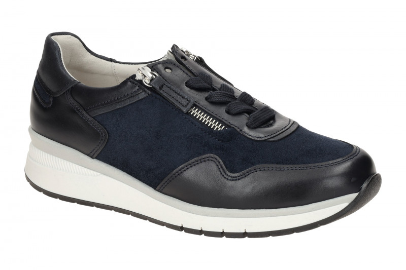 Gabor comfort Schuhe Sneaker blau K-Weite 46.308.66