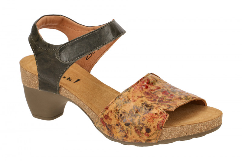 Think Traudi Sandale hellbraun effekt