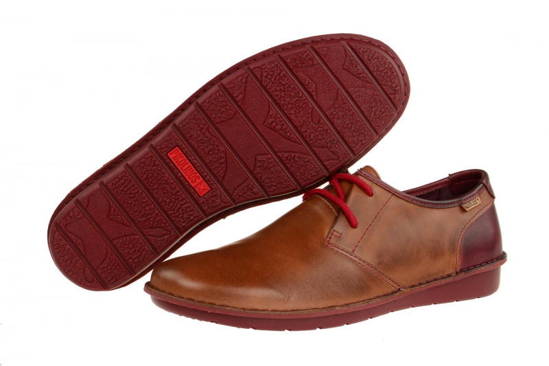 Pikolinos Santiago Schuhe braun rot M7B-4023C1