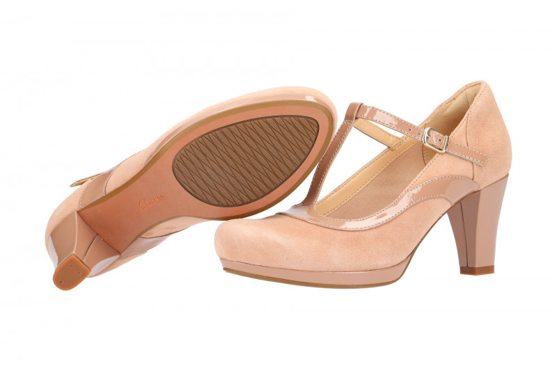 Clarks Pumps Chorus Pitch beige kombi