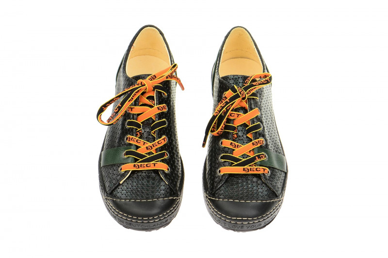 Eject Dass Schuhe schwarz grün 16224