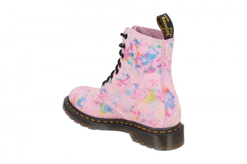 Dr Martens Pascal Stiefel pink Rainbow 1460