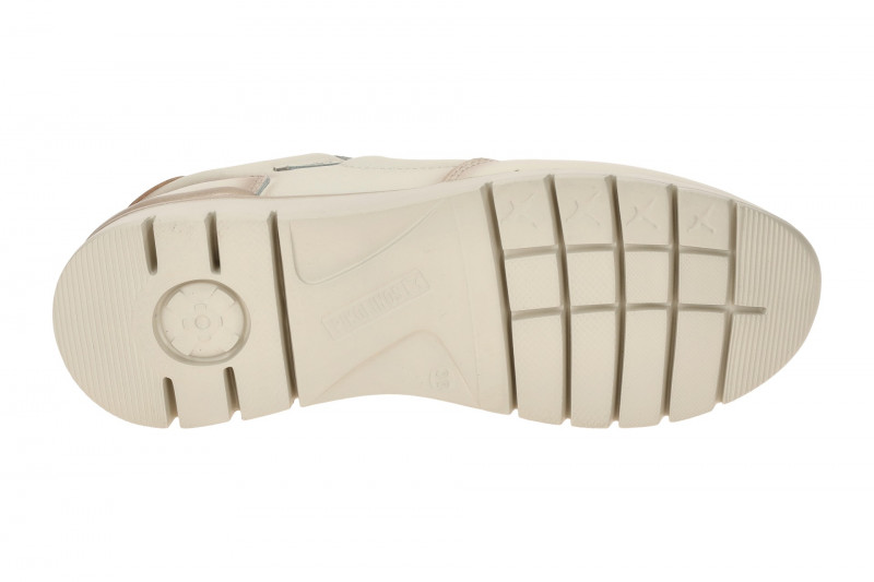 Pikolinos Cantabria Schuhe Slipper weiß gold W4R-6731