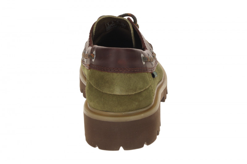 Clarks Cleyhill Boat Schuhe grün olive Herren Bootsschuhe 26188180