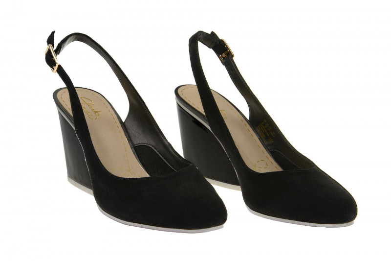 Clarks Demerara Sugar Damenschuhe schwarz