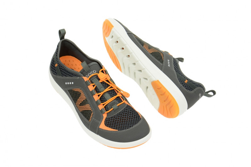 Ecco Lagoon Schuhe grau orange