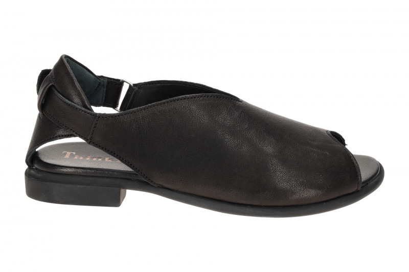 Think Kamaa Sandalette schwarz Peeptoe 788