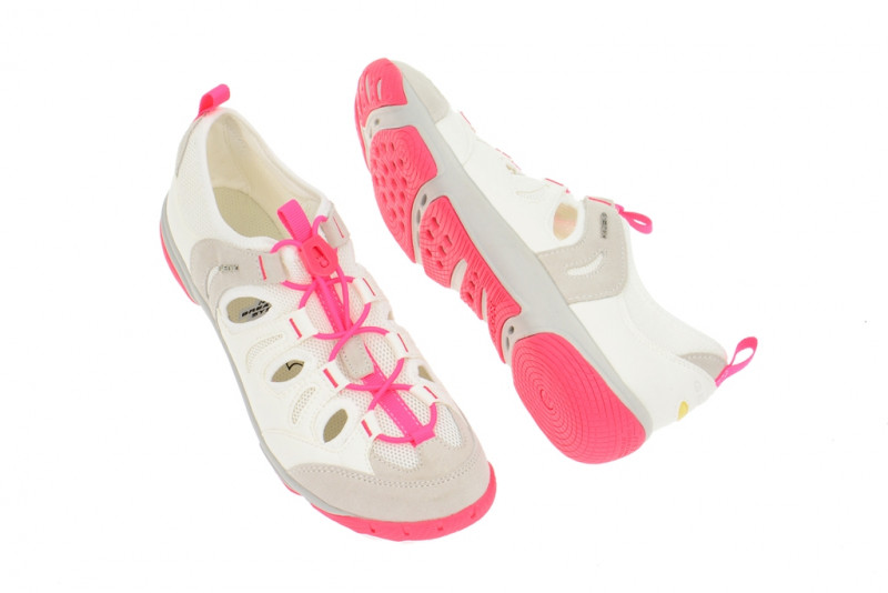 Geox Xense Schuhe weiß pink