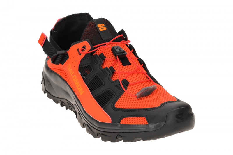 Salomon Techamphibian 5 Schuhe orange schwarz 479653