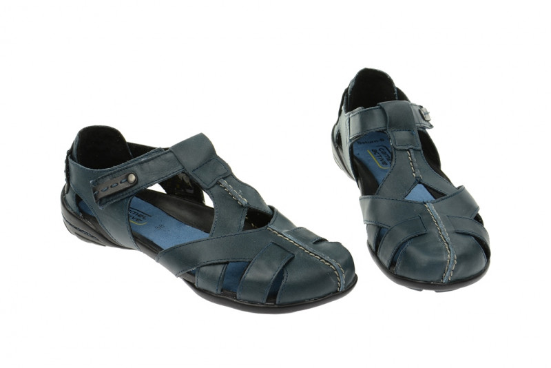 camel active Saturn-S Sandale blau denim