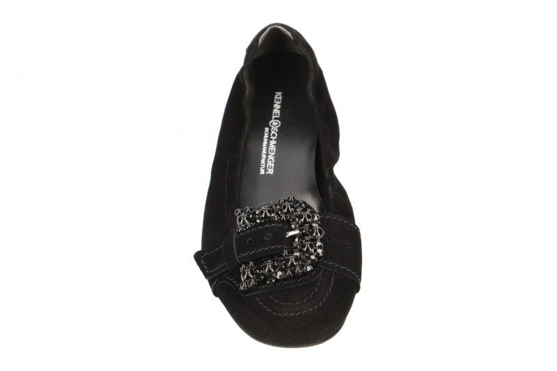 K&S Malu Ballerinas schwarz crystal 10970
