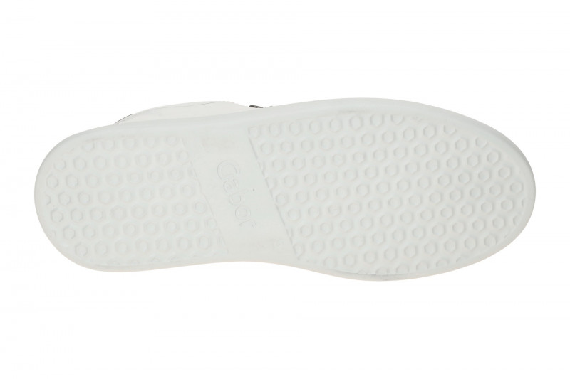 Gabor Comfort Florenz Plateau Sneakers weiß silber 66.488.51