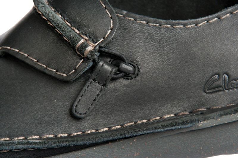 Clarks Mantal Back Schuhe schwarz Slipper