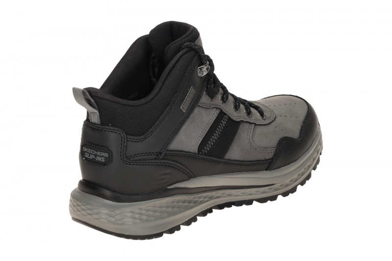 Skechers Slade Ultra Schuhe Mid Sneaker schwarz wasserdicht SLIP-INS