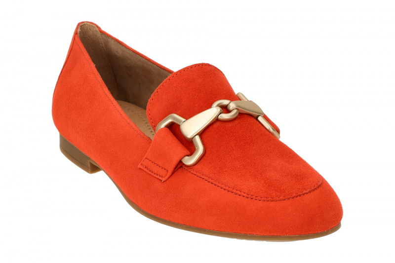 Gabor Schuhe Slipper orange pumpkin gold 65.211.13
