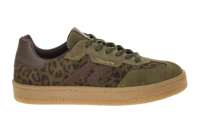 Tamaris Schuhe Sneaker grün olive Leo 23723