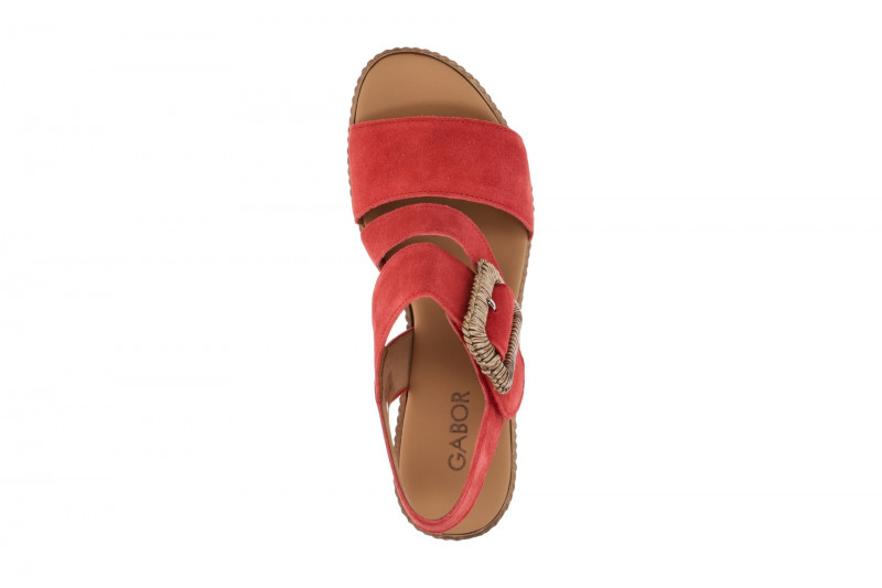 Gabor Wedges Keil Sandale rot chilli 84.771.15