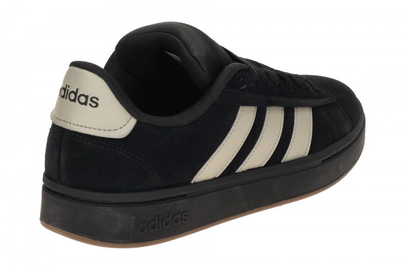 Adidas Grand Court Alpha Sneakers Schuhe schwarz grau Herren JS3807
