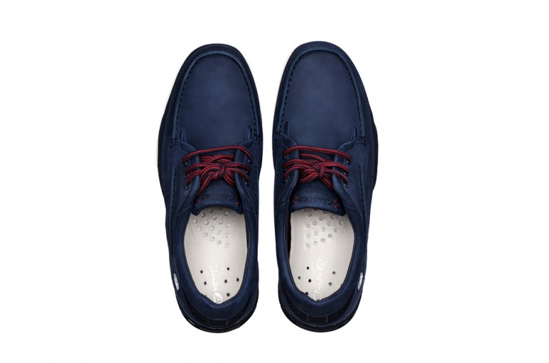 Clarks Orson Lace Schuhe in navy blau - 20348660