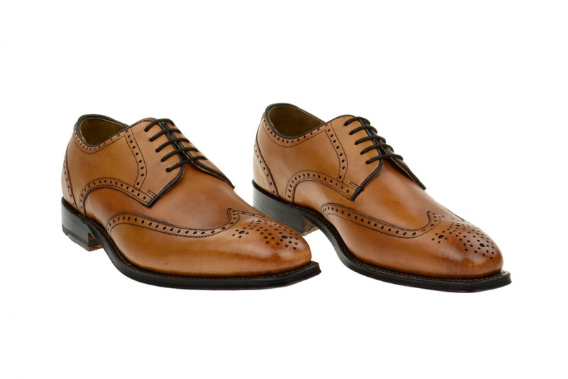 Gordon & Bros. Havret 2466 tan braun rahmengenähte Schuhe