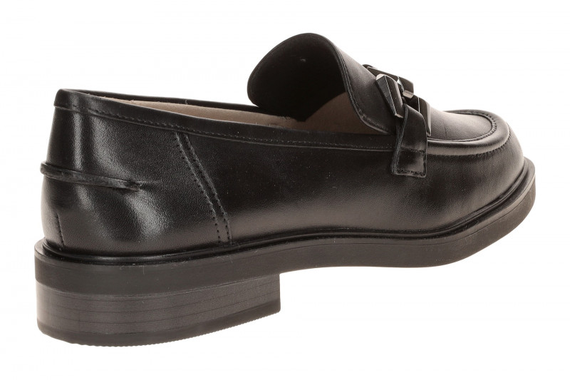 Caprice Schuhe Slipper schwarz Loafer Nappa 24200