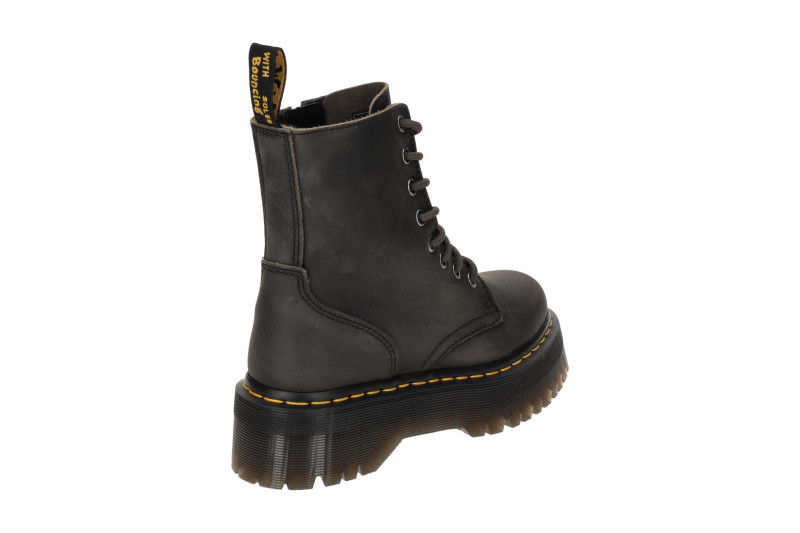 Dr. Martens Jadon Plateau Stiefel grau charcoal 31985057