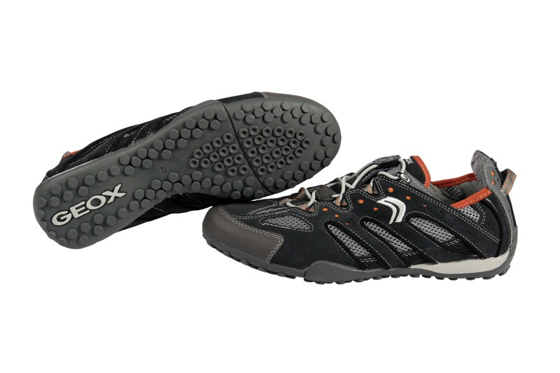 Geox Snake B Schuhe U1107B navy orange