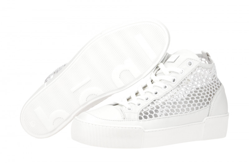Högl Soho Schuhe Sneakers weiß Plateau 3653