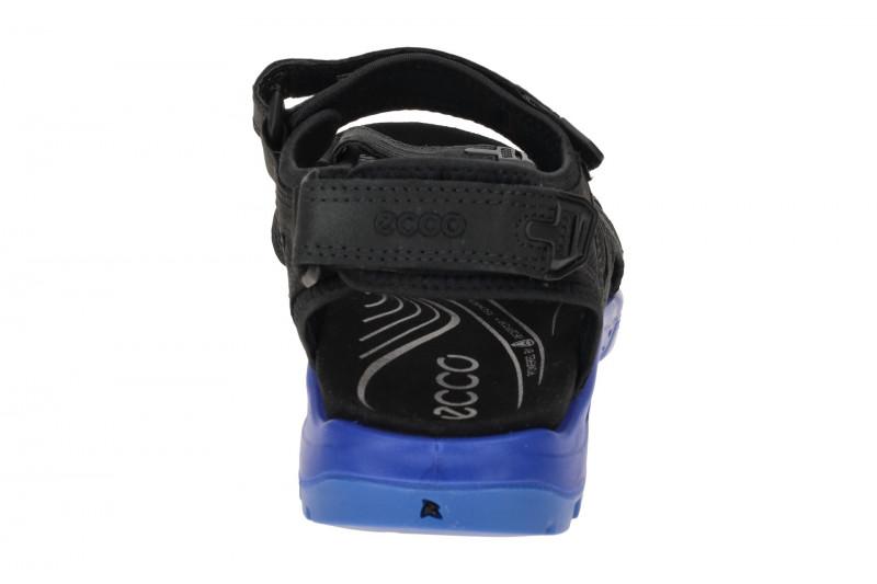 Ecco Offroad Herren Sandale schwarz blau 069564