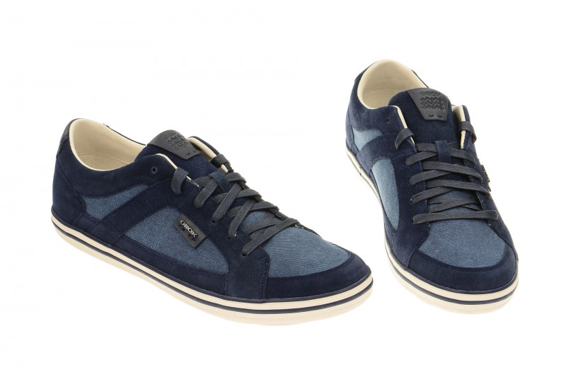 Geox Box Schuhe blau - U44R3D