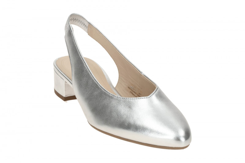 Gabor Sling Pumps silber grau metallic 61.520.69