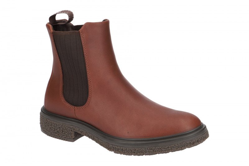 Ecco CrepeTray Damen Stiefelette braun