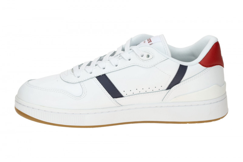 Lacoste T-Clip Set Schuhe Sneakers weiß rot navy 0094