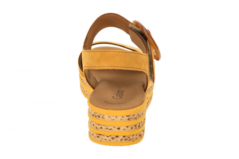 Gabor Fashion Sandalen gelb curry 64.550.11