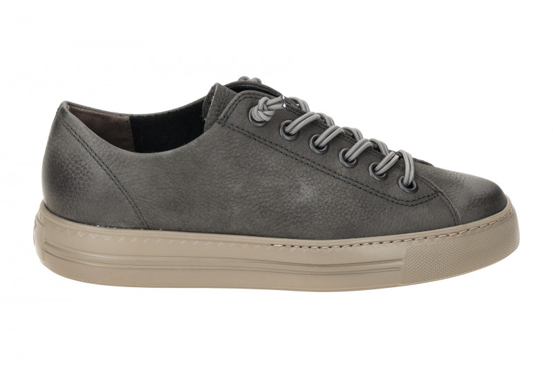 Paul Green Sneaker Schuhe iron grau Nubuck 4081