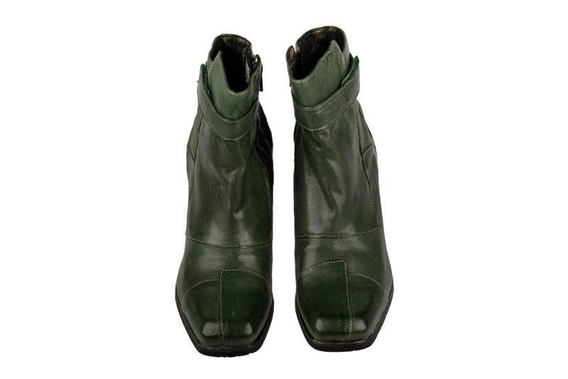 Eject New Square Stiefeletten E-12693 grün