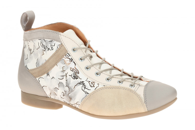 Think Guad 2 Schnür Stiefeletten grau weiß metallic 618